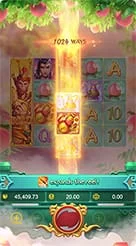Legendary Monkey King · Langkah 2: Menyesuaikan parameter taruhan dan memeriksa saldo aktif